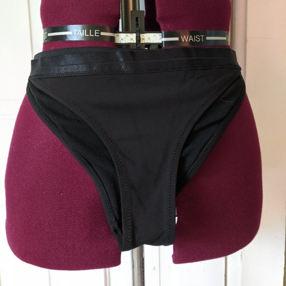 H&M Black Sexy Bikini Swimsuit. Small 6/8 Goth - Picture 3 of 4